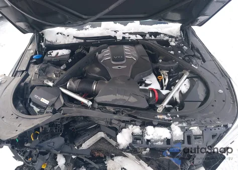 2017 Genesis G90 5.0 Ultimate z USA, uszkodzony, nr VIN KMHG54JH0HU030529